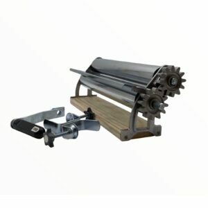 BAKERY DOUGH MANUAL ROLLER, 14.5″ WIDTH, ALUMINUM GEAR, CHROME PLATED ROLLER