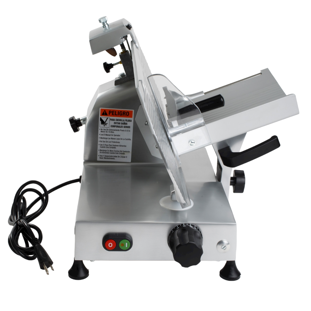 SLICER TREVI 12" 300 BIG Manual Gravity Feed Meat Slicer - 1/3 hp - Image 8