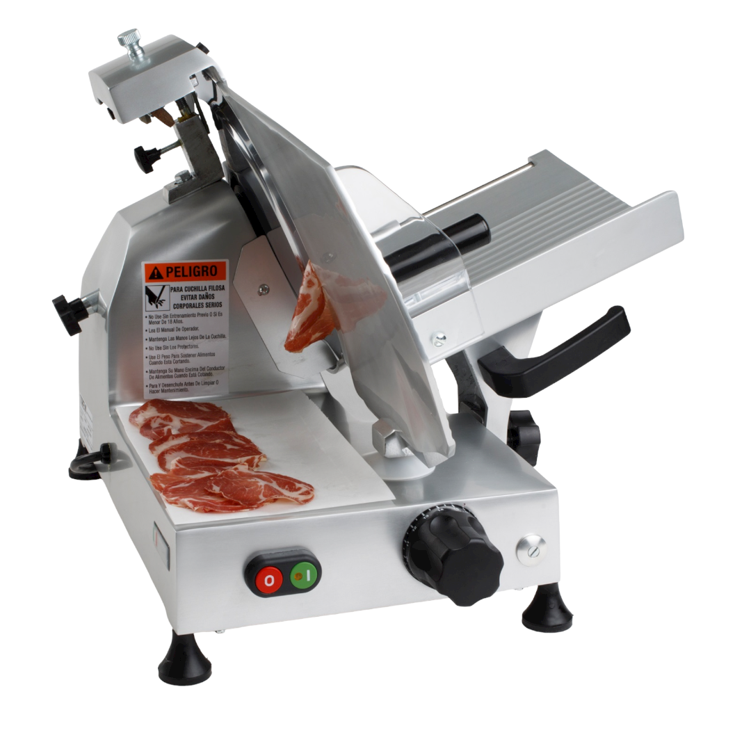 SLICER TREVI 12" 300 BIG Manual Gravity Feed Meat Slicer - 1/3 hp - Image 12