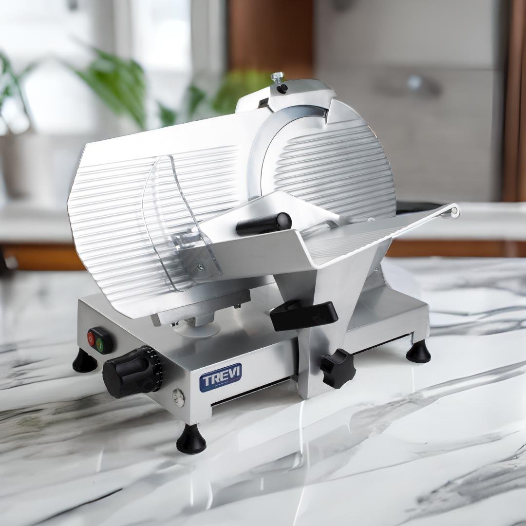 SLICER TREVI 12" 300 BIG Manual Gravity Feed Meat Slicer - 1/3 hp - Image 5