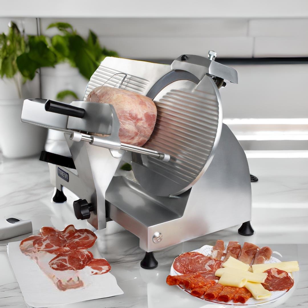 SLICER TREVI 12" 300 BIG Manual Gravity Feed Meat Slicer - 1/3 hp - Image 14