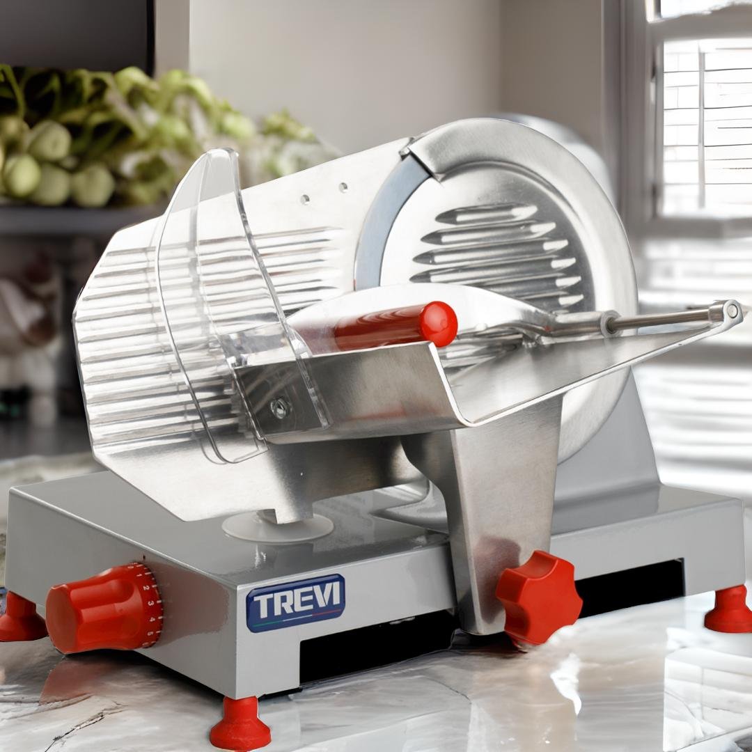SLICER MEAT 9" 220mm. RED TREVI - Image 2