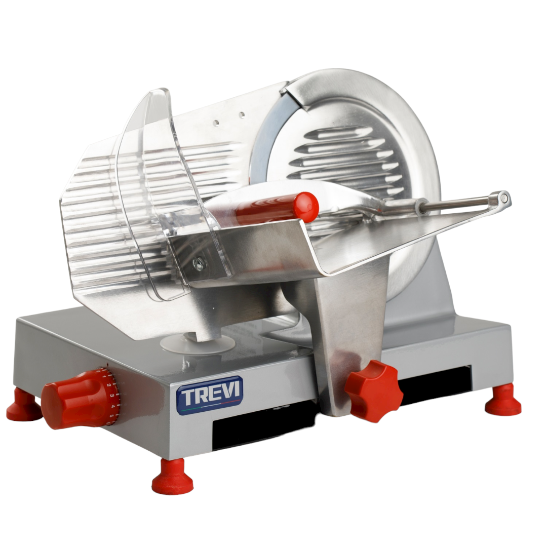 SLICER MEAT 9" 220mm. RED TREVI