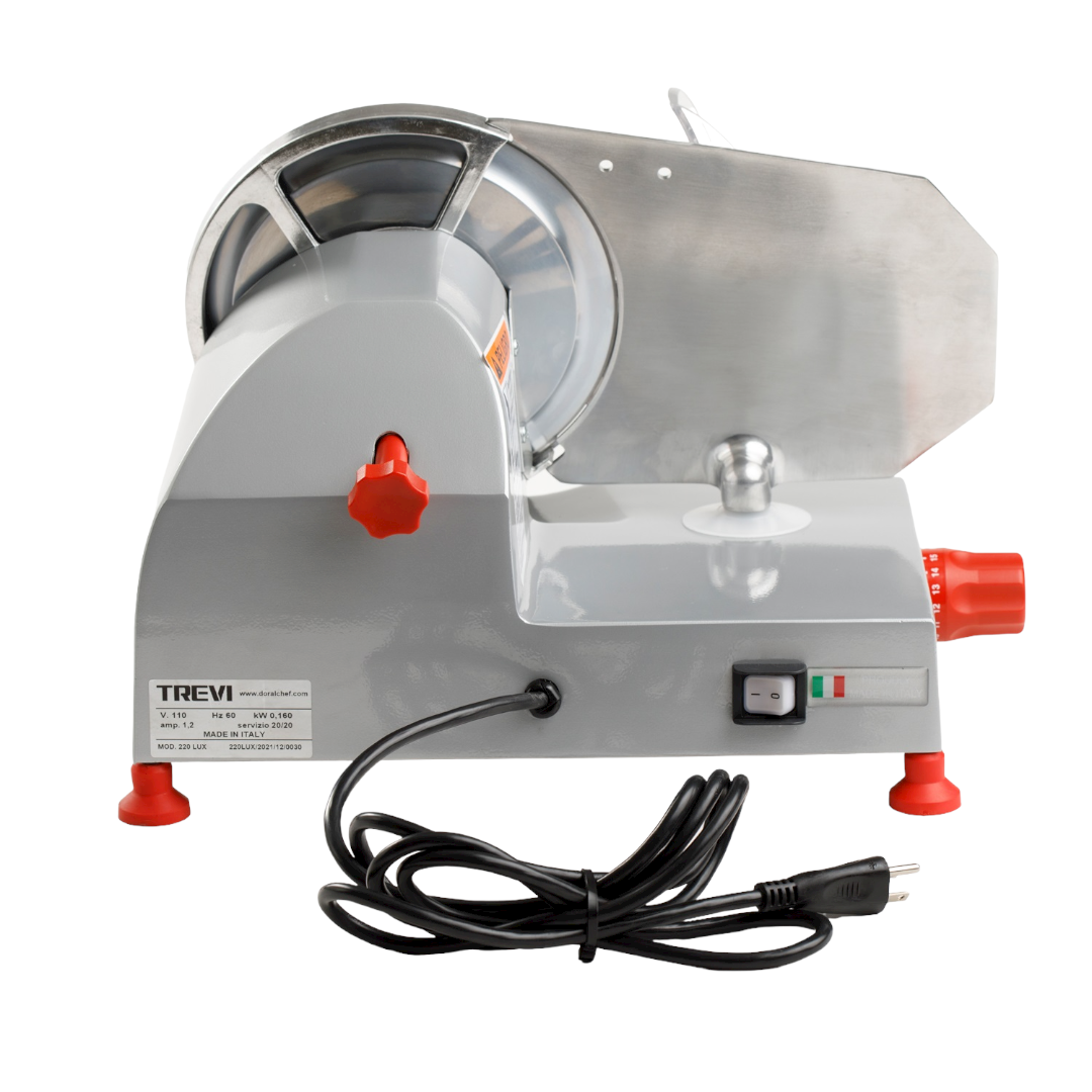 SLICER MEAT 9" 220mm. RED TREVI - Image 4