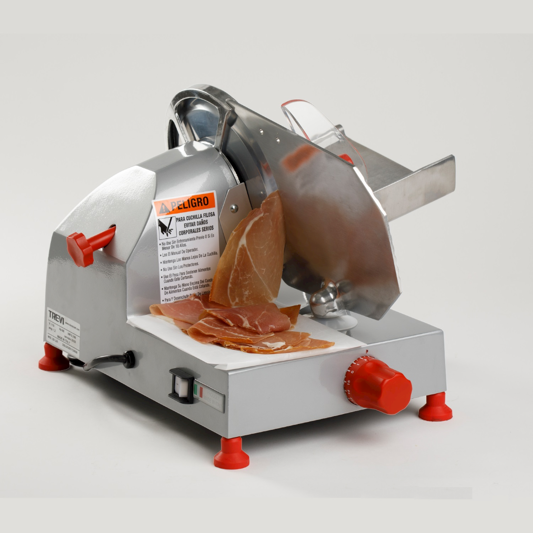 SLICER MEAT 9" 220mm. RED TREVI - Image 6