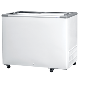 11 cu. ft. or 311 L Flat Glass Top Sliding Lid Display Chest Freezer (HFSL311-1V033)