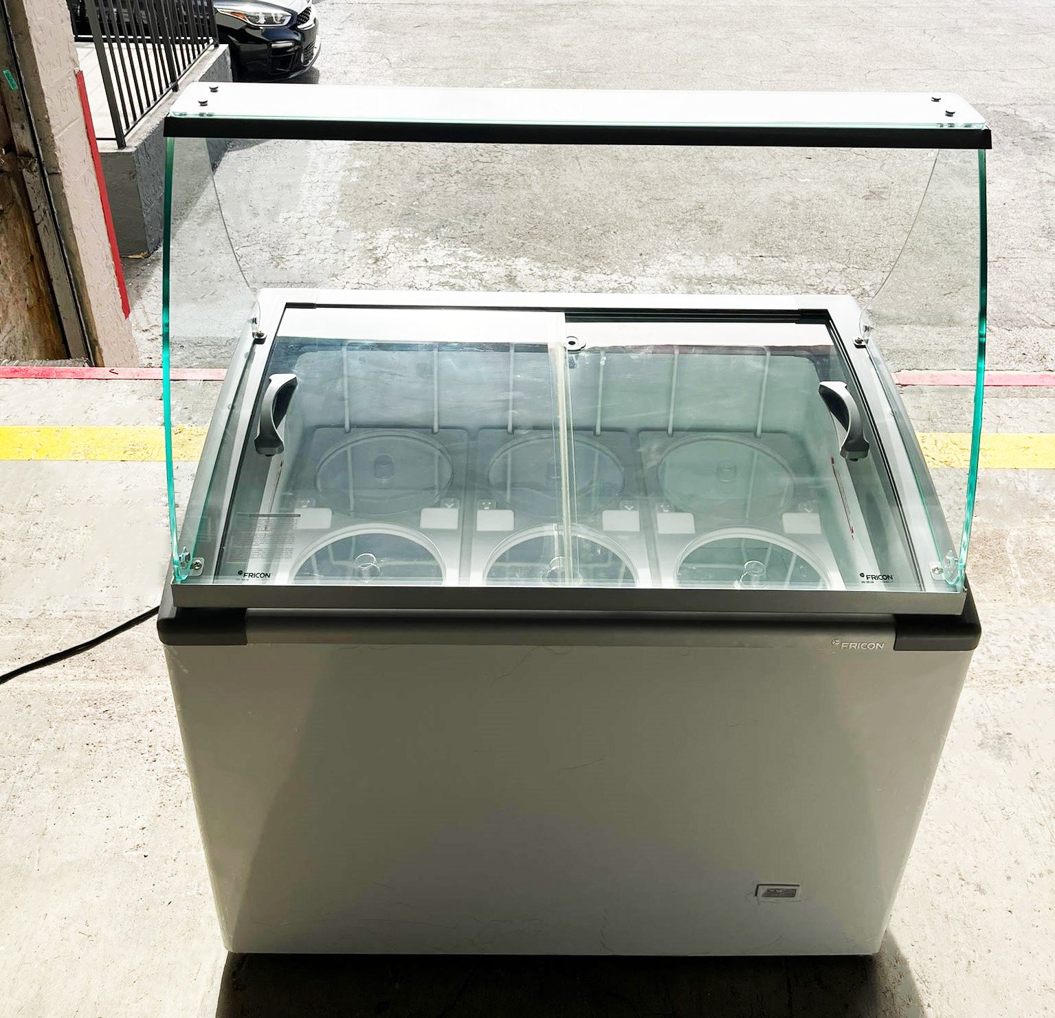 14 cu.ft or 293 L Dipping Cabinet Scooping Ice Cream Freezer (HFSL293-1l065) - Image 2